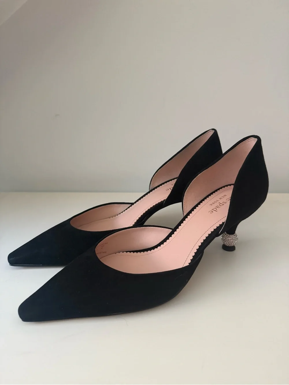 kate spade suede kitten